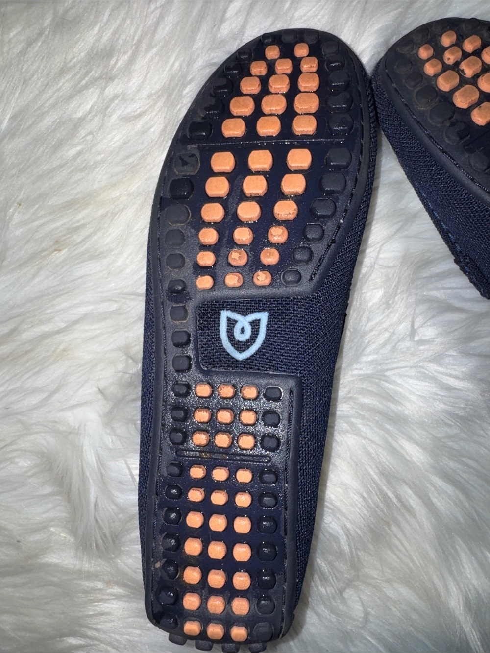 Rothy's Blue Knit Slip-On Loafers - Picture 5 of 10